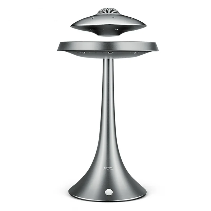 Tanie UFO lewitacja magnetyczna stereo bluetooth bezprzewodowe ładowanie w dalszym ciągu do życia UFO dźwięk bezprzewodowy głośniki z bluetooth lampy mody