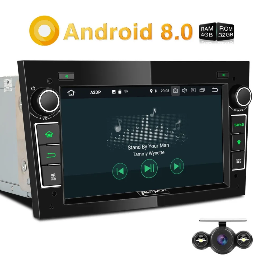 

Pumpkin2 Din7''Android 8.0 Car Radio No DVD Player GPS Navigation 4GB RAM Wifi Octa-core Car Stereo Audio For Opel/Vectra/Astra