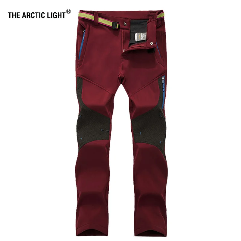 

Trekking Hiking Fishing Pants Women outdoor Travel camping Warm Winter Waterproof Trousers Female Soft shell New Plus size 5XL