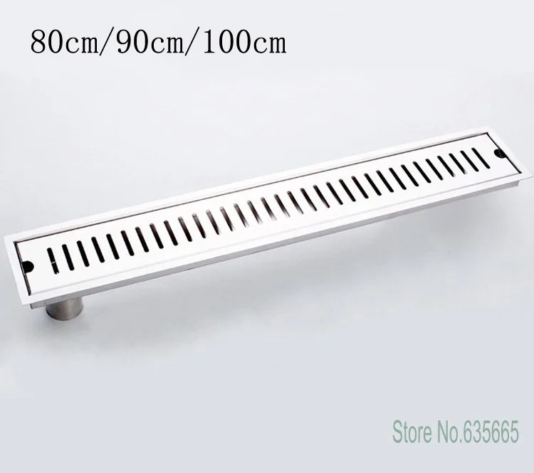 Дренаж для ванной комнаты и душевой кабины 80/90/100 см|water drainage|floor drainbathroom shower floor drain |