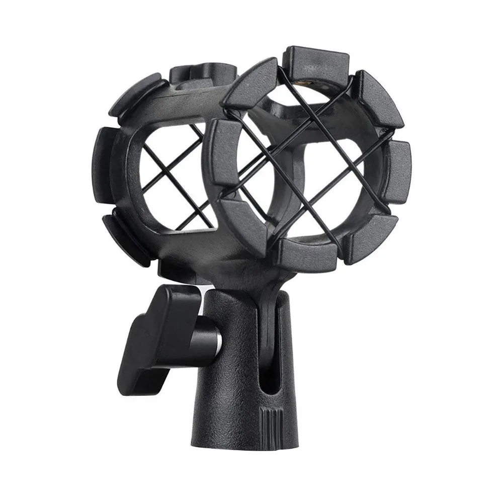 

Camera Microphone Shock Suspension Mount Clip Universal Mic Holder Clip Stand Anti Vibration