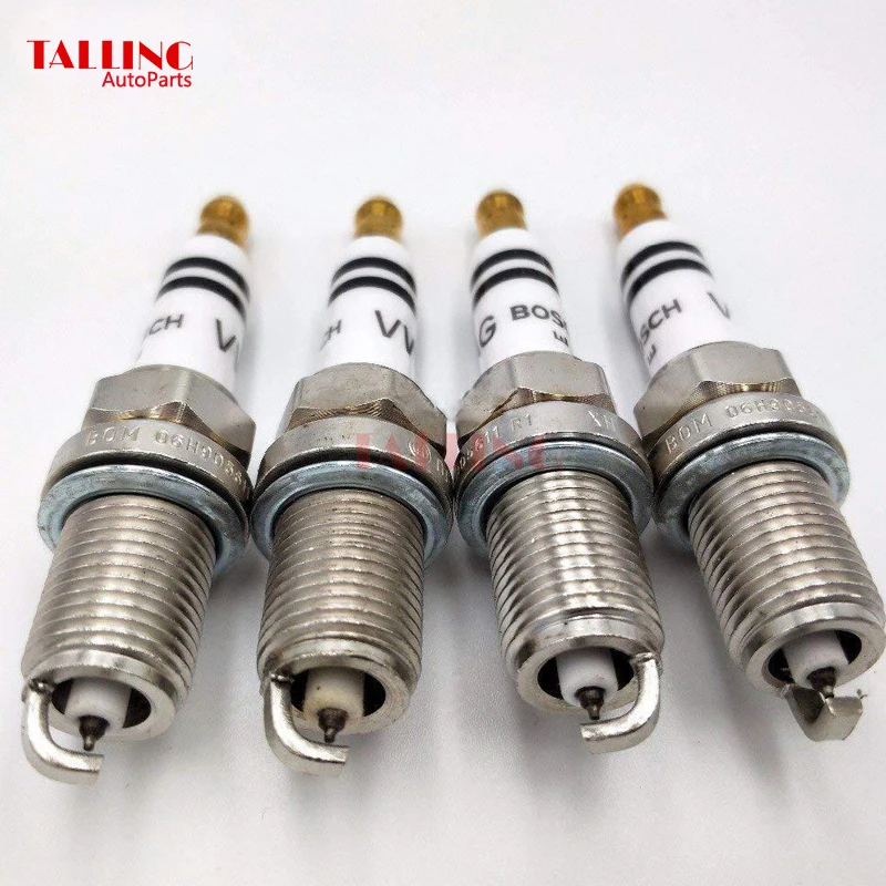 Hot 4pcs/lot 06H905611 Iridium spark plug Fit For Audi A4 A5 TT V W CC J etta car part torch plugs Hot 4pcs/lot 06H905611 Iridium spark plug Fit For Audi A4 A5 TT V W CC J etta car part torch plugs