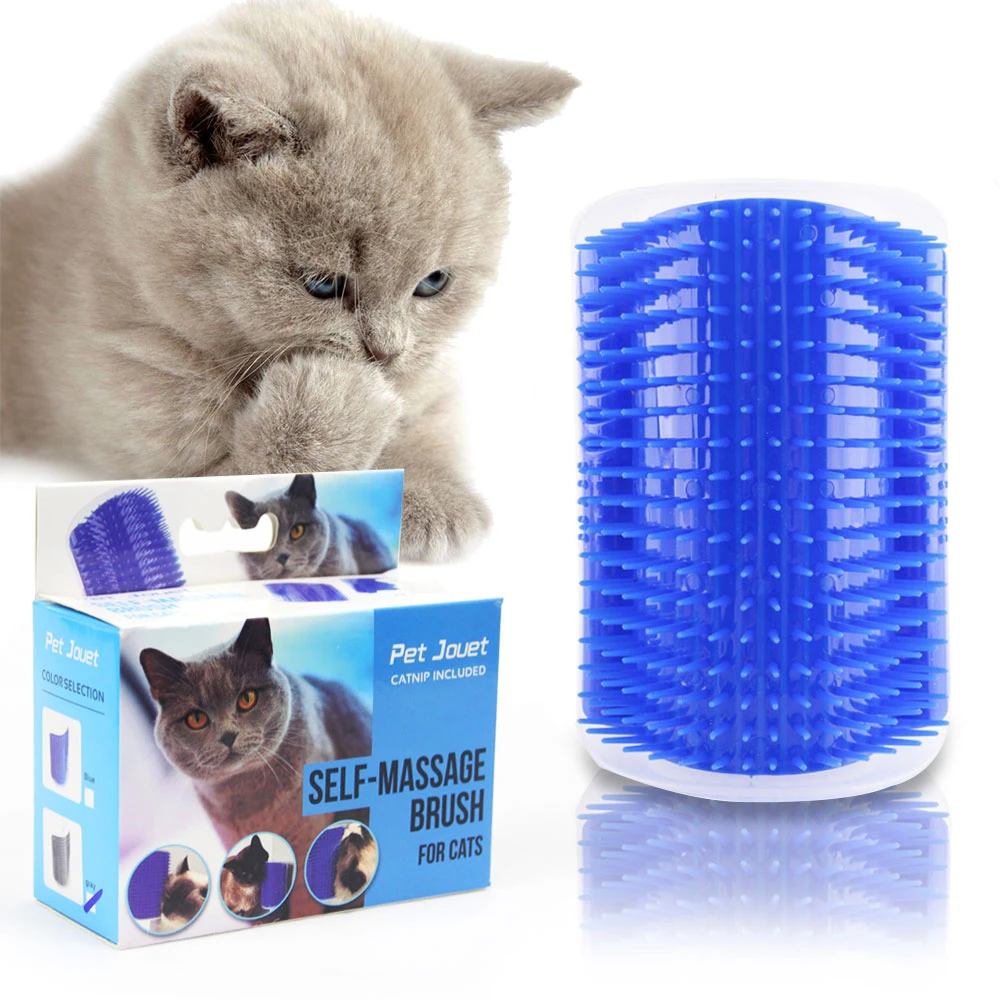 corner mounted cat scratcher