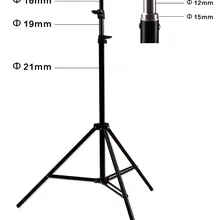 200 см Компактный портативный алюминиевый светильник-подставка для софтбокса Фото Видео светильник ing Flashgun лампы/зонтик вспышка CD40 A