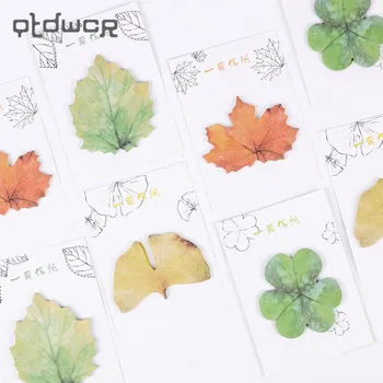 

Colorful Fallen Watercolor Leaves Memo Notepad Notebook Memo Pad Self Adhesive Sticky Notes Bookmark Gift Stationery