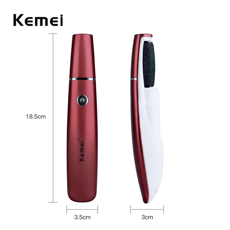 

Portable Rechargeable Callus Heel Cuticles Remover Handheld Pedicure Dead Hard Skin Removal Foot Care Tool Grinding Exfoliator