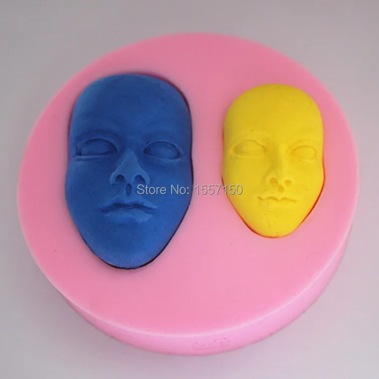 Big &small Facial Makeups Silicone Cake Chocolate Soap Pudding Jelly