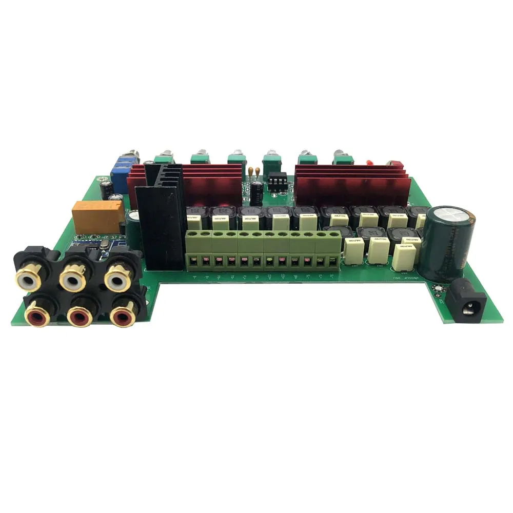 Плата усилителя мощности Lusya TPA3116 Bluetooth 4 2 5 1 100 вт * + 50 с тройной регулировкой басов