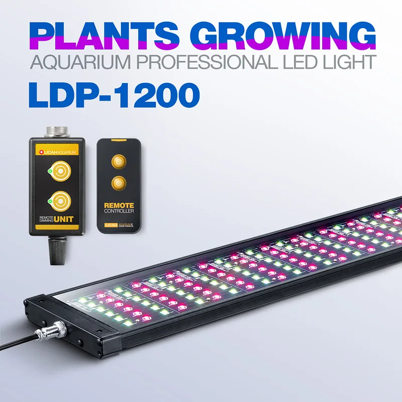 LICAH свежая вода аквариумное растение светодиодный светильник LDP-1200 - Цвет: Standard