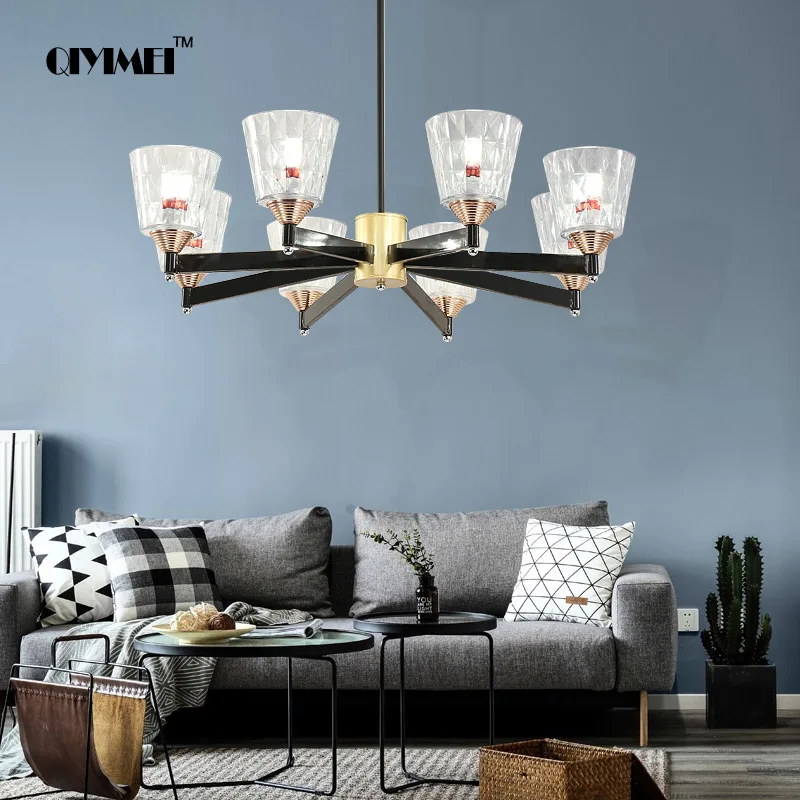 Подвесной светильник в американском стиле для спальни на 20 30 квадратных метров