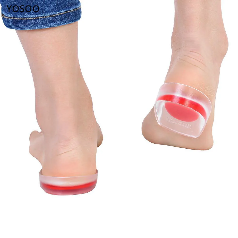 Foot Brace Support Protection Posture Corrector Silicone Gel Insoles