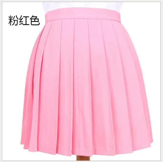 50 шт. разноцветные японские плиссированные юбки с высокой талией|high waist pleated