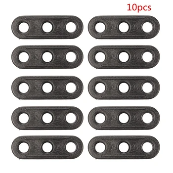 

10Pcs Black Tent Rope Fastener Guyline Tensioner Lock Anti-slip Camping Accessory
