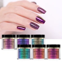 BORN PRETTY 10 мл Хамелеон погружающийся порошок для ногтей Система погружения зеркальный эффект мерцающий сверкающий дизайн для ногтей