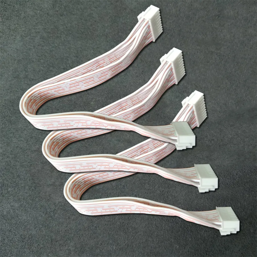 

BTCEMINER 3pcs Antminer Miner Communication Interface Signal Cable Suitable For S9, S7, S5+, S5; 2 * 9 feet spacing 2.0mm *