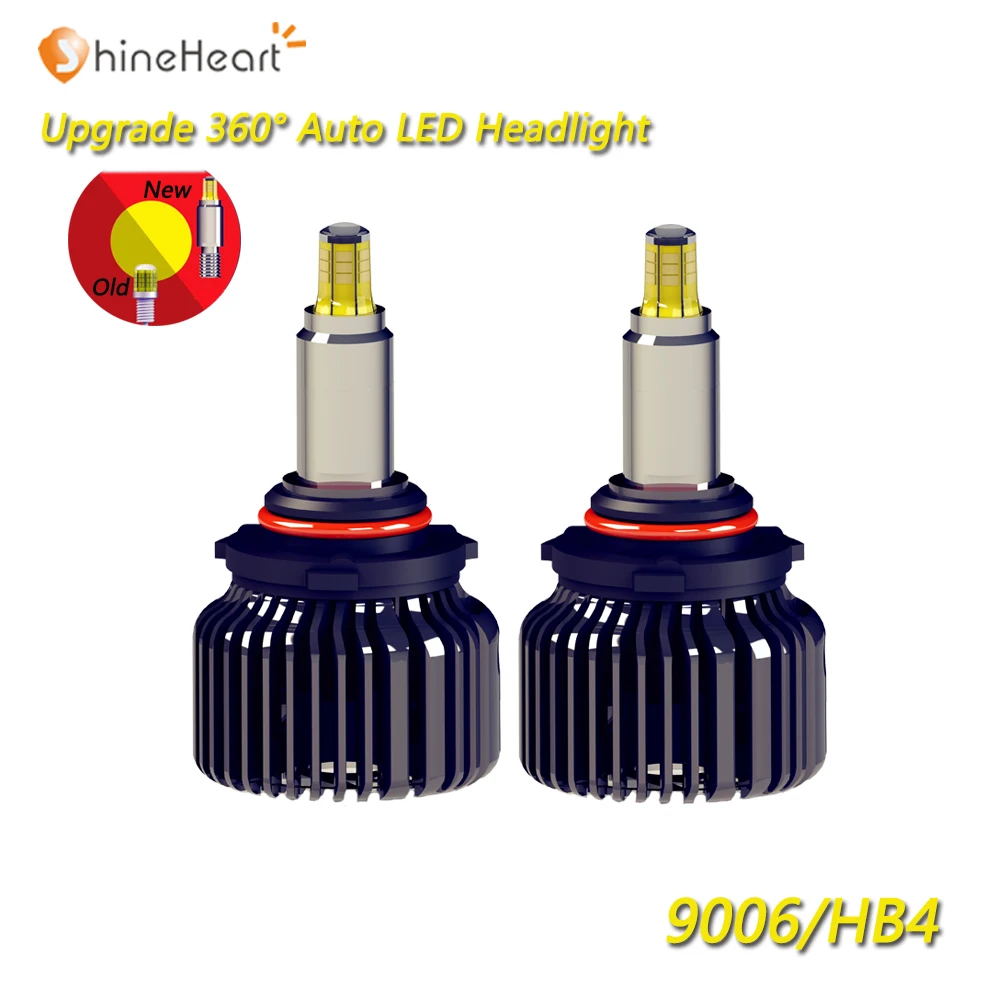 Высокая мощность все в одном IP68 12 V 24 V, комплект из 2 предметов, рост от 90 W 9000LM 3D светодиодный чип 360 градусов H8 H9 H11 светодиодный противотуманный свет лампы для автомобилей с вентилятором turbo