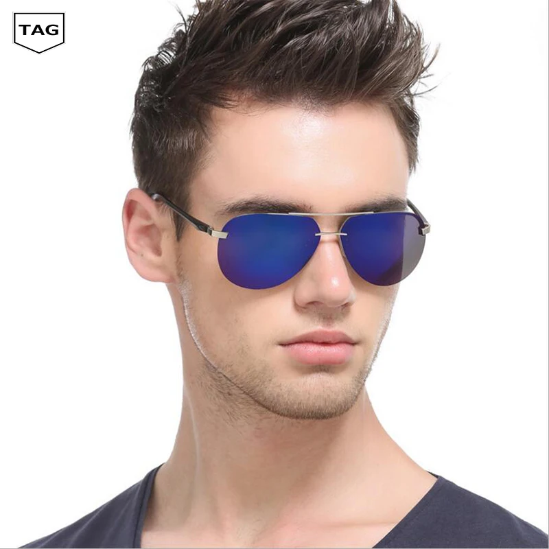 2017 Brand Polarized Sunglasses Men's Retro High Quality Classic Alloy