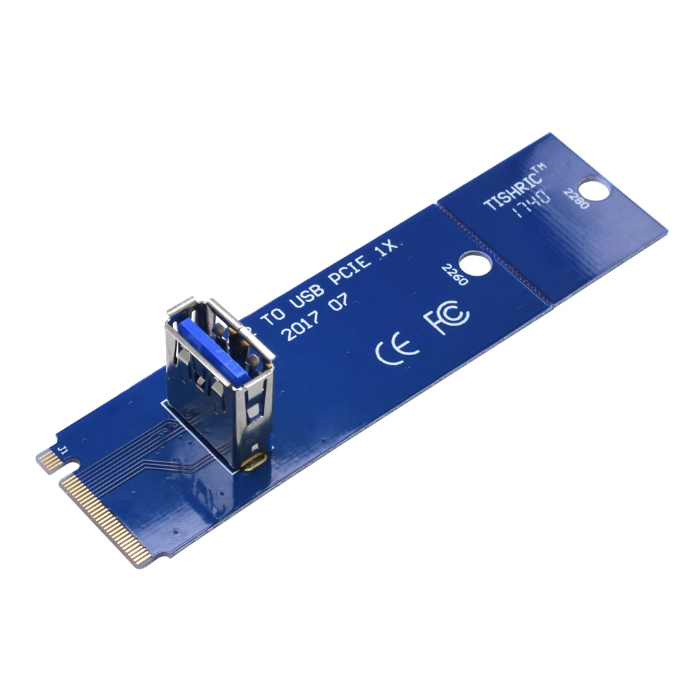 TISHRIC новейший адаптер для переходных карт NGFF M2 M.2 к USB 3 0 PCI E Express мультипликатор