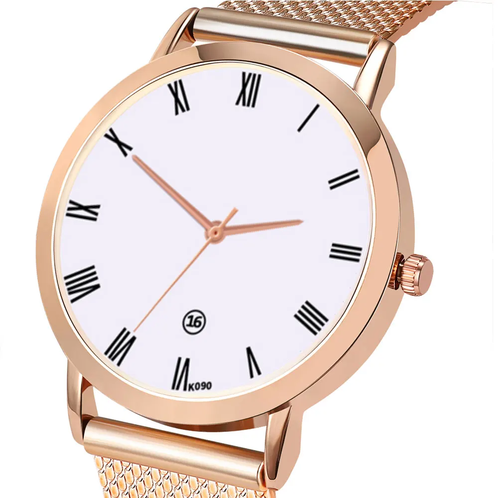 

Montre Femme Women's Casual Dress Quartz Silicone Strap Strap Analog Watch Ladies Watch Gift Senhoras Assistir Reloj Mujer