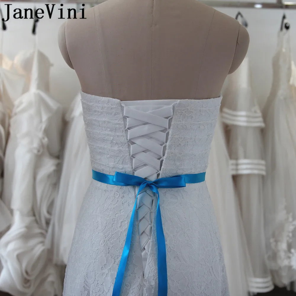 JaneVini роскошные серебряные стразы Свадебные ремни для невесты Женская лента подружки невесты пояса бисером кристаллы вечерние платья ремни