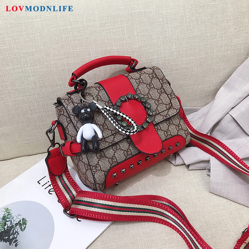 

Luxury Handbags Women Bags Designer Female Crossbody Messenger Bags Wide Blet Strap 2019 Summer Small Ladies Shoulder Tote Bag