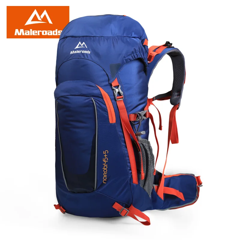بارد! الرياضة على ظهره المهنية تسلق الجبال حقيبة للرجال النساء المشي التخييم على ظهره السفر كيس التسلق العلامة التجارية جودة 45L