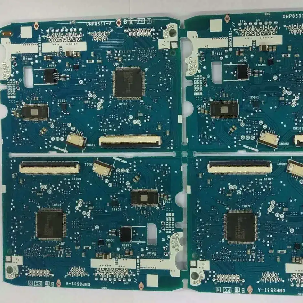 

6 layer blue pcb board, printed circuit board
