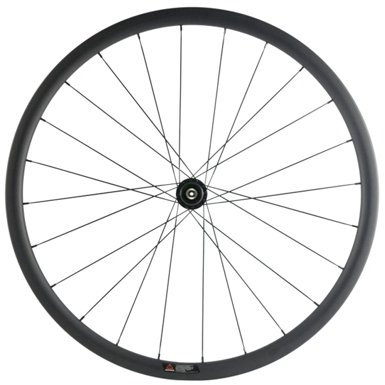 Excellent 30mm Carbon wheelset road disc brake wheels clincher 700C cyclocross novatec disc brake bicycle wheelset 1