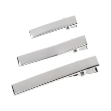 Brand 50Pcs/bag Flat Single Prong Alligator Clips DIY Barrette Teeth Hair Clips Utility Personal Care Appliance Accessories