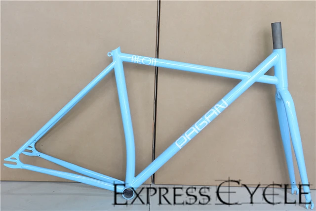 Best price at $213 Cheap Free shipping Mic pagan women's frame 43cm tube perfect female frame multicolor Fixed gear bicycle bike parts accessories