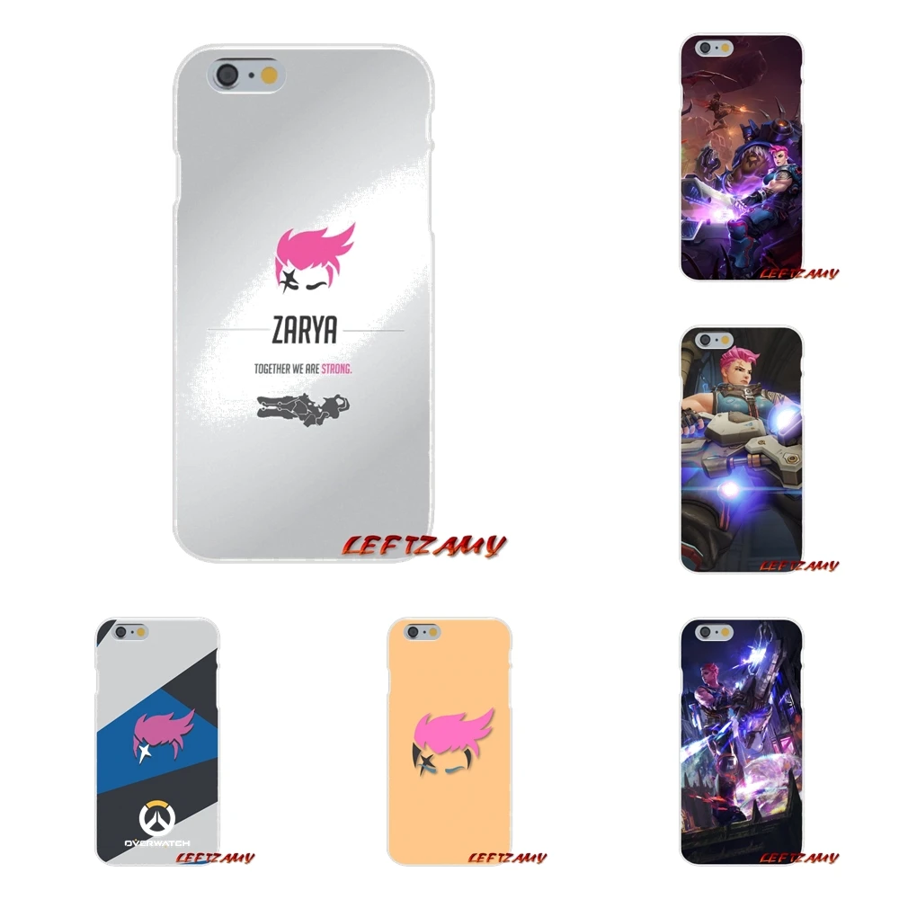 For Sony Xperia Z Z1 Z2 Z3 Z4 Z5 compact M2 M4 M5 E3 T3 XA Aqua game Overwatch OW character Zarya Accessories Phone Shell Covers | Мобильные