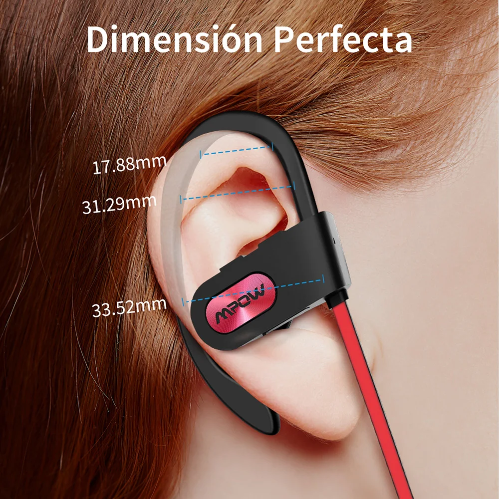 Mpow Flame 088A Bluetooth Headphone IPX7 Waterproof Sport Wireless Headset Sports Earphones Earbuds With Mic For iOS Android