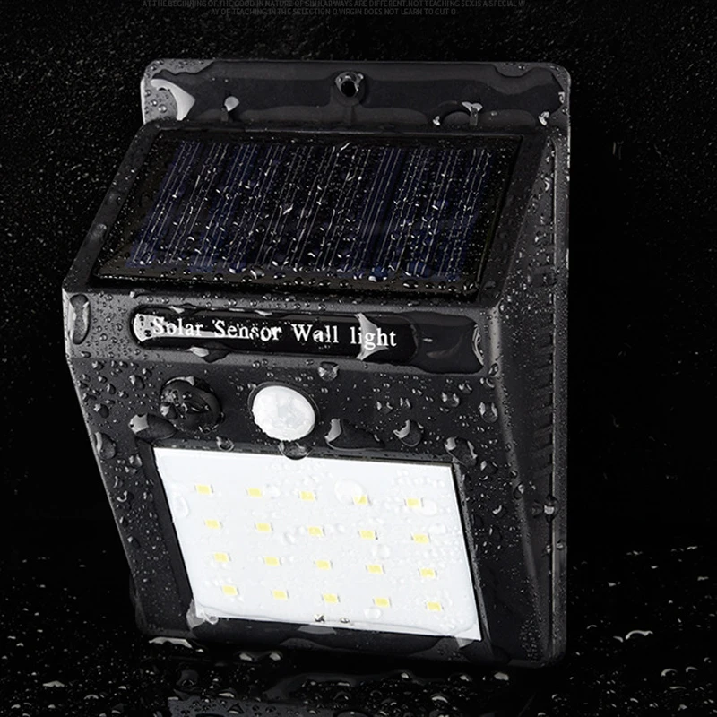 LED Solar Power Street Light Motion Sensor Lamp Outdoor Waterproof Wall Lights Decoration Lighting Pathway Balcony illumination LED Solar Power Street Light Motion Sensor Lamp Outdoor Waterproof Wall Lights Decoration Lighting Pathway Balcony illumination