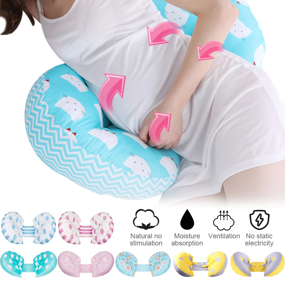 Подушка для беременных и кормящих подушка для желудка Многофункциональный u-образный подушки лучший Поддержка для живота Задняя ножка бедра