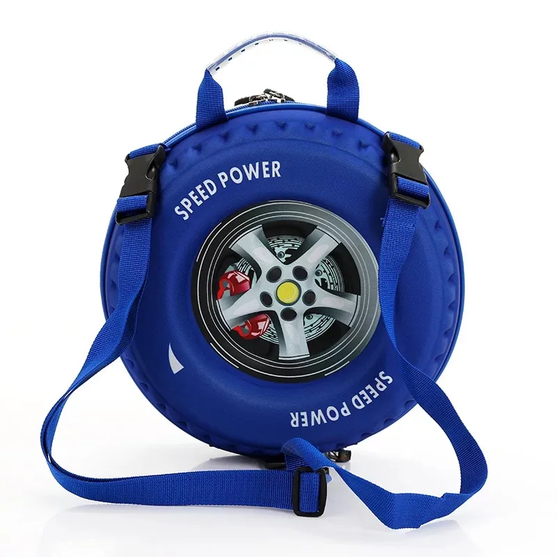

3D Cartoon Car Tire Design Children Backpack Kids School Bag For Boys Girls Kindergarten Schoolbag Satchel for Student Mochila