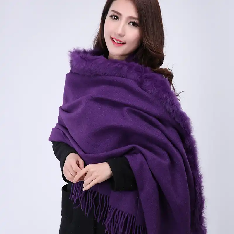 Ladies purple scarf Clearance