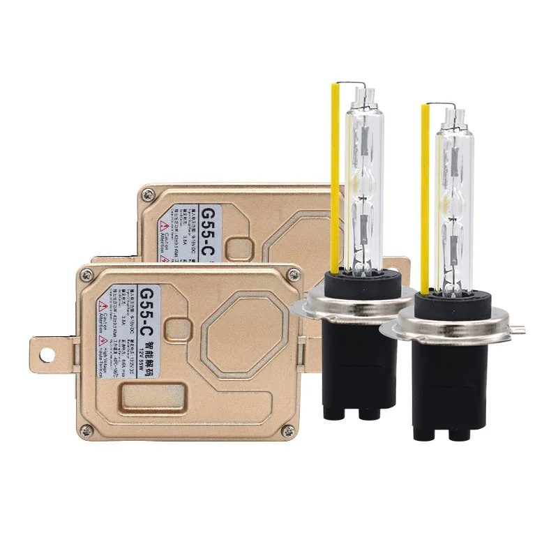

AC 55W Super Canbus Fast Bright Kit H7 H1 H3 H11 9005 9006 9012 D2H HID Kit 5500K Car Light Bulb 55W HID Ballast Canbus HID Kit