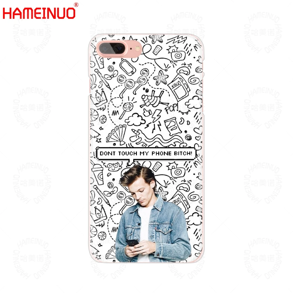 HAMEINUO One Direction 1d Louis Tomlinson cell phone Cover case for iphone X 8 7 6 4 4s 5 5s SE 5c 6s plus
