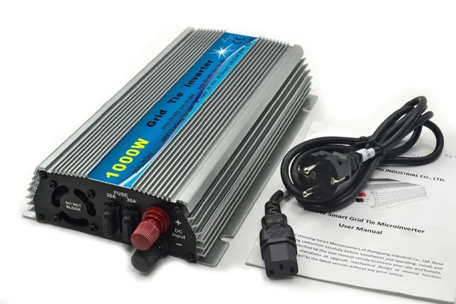 1000 Вт сетевой инвертор MPPT функция 20-45VDC 10,5-28 V DC до 110V AC или 220VAC чистая Синусоидальная волна микро на сетке галстук инвертор 1000W