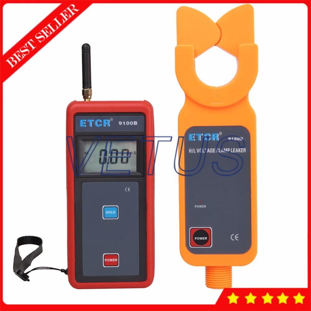 ETCR9100B Portable High/Low Voltage AC Leakage Current Clamp Meter