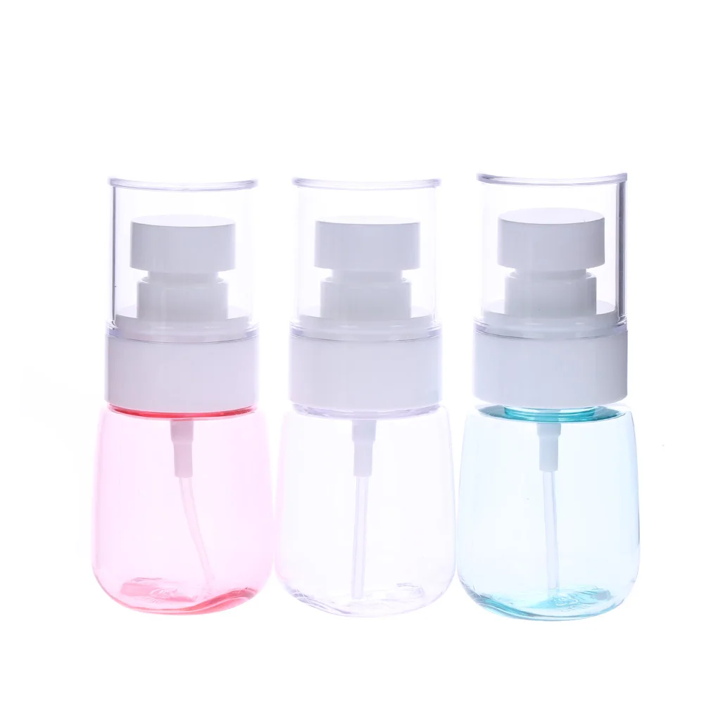 

30ml Refillable Press Pump Spray Bottle Liquid Container Perfume Atomizer Travel Empty Pump Spray Bottles