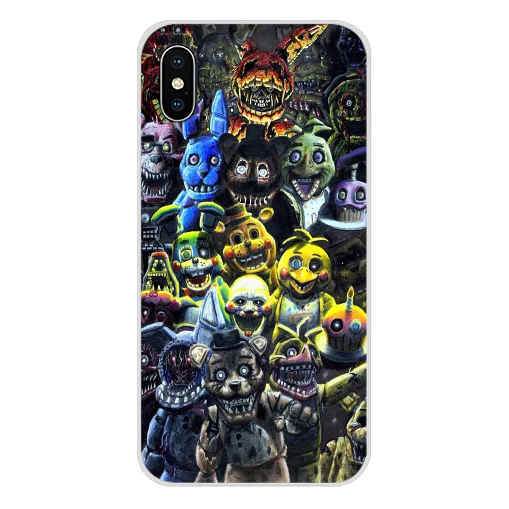 Силиконовый чехол для телефона Huawei P Smart Mate Honor 7A 7C 8C 8х9 P10 P20 Lite Pro Plus Five Nights At Freddy