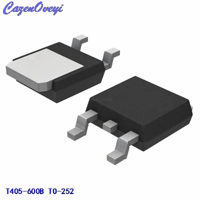 

10pcs/lot T405-600B TO-252 T405-600 Triac 4 Amp 600 Volt New original free shipping fast delivery In Stock