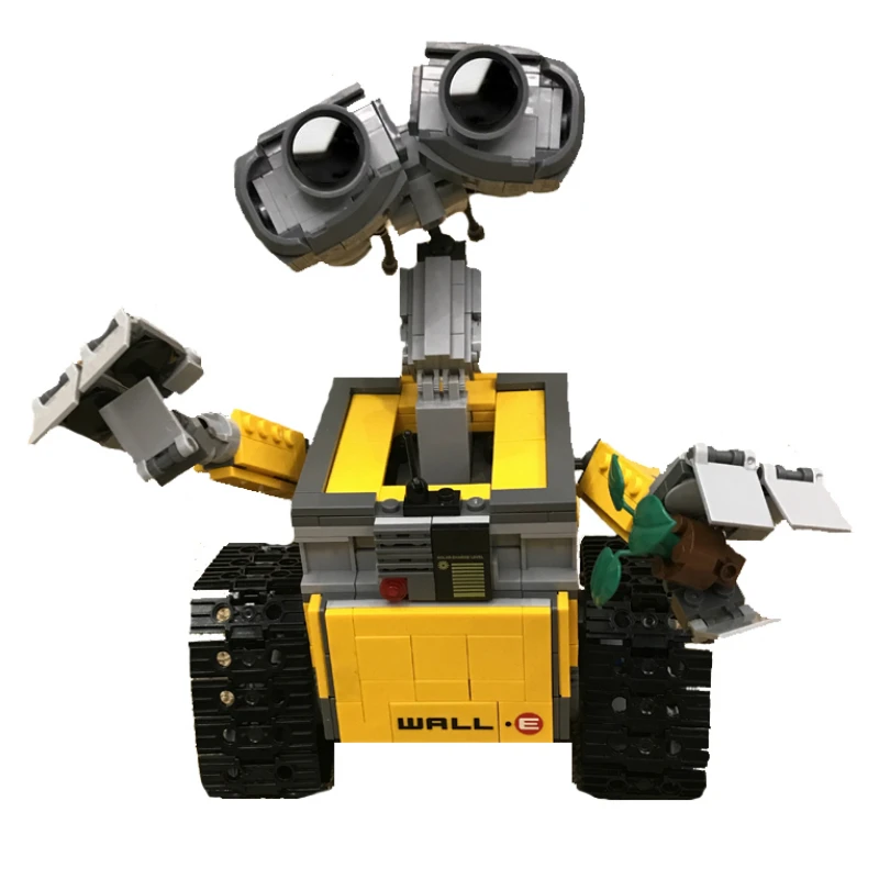 687 Pcs Legoings Ideas WALL E Building Blocks Robot Model Building Kit Bricks Toys Children Compatible 21303 687 Pcs Legoings Ideas WALL E Building Blocks Robot Model Building Kit Bricks Toys Children Compatible 21303