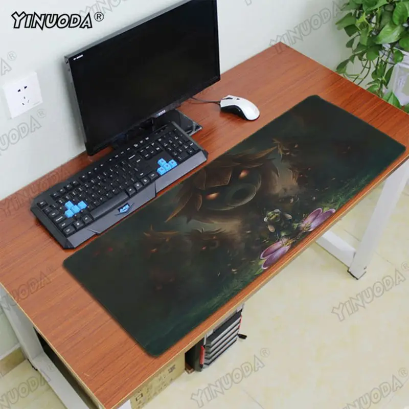 Yinuoda легенда о Зельде больших маска резиновая PC Компьютерная Мышь pad офисные мыши