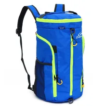 Nouveau multifonctionnel Léger Pliable portable sac Nylon Femmes Hommes Casual Voyage Sac À Dos Sac À Bandoulière