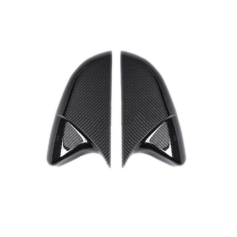 

Left+Right Carbon Fiber Style Mirror Cap Case Cover For Honda Civic 2016-2019