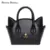 Mulheres de luxo sacos de couro cat bolsa trapeze tote crossbody senhoras marca sacos 2017 bolsa feminina de ombro bolsa messenge b225