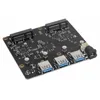 Geeekei – carte d'extension de stockage X852 Dual MSATA SSD, Module USB 3.0, adaptateur d'alimentation pour Raspberry Pi 1 modèle B +/2 /3(B PLUS) ► Photo 2/6