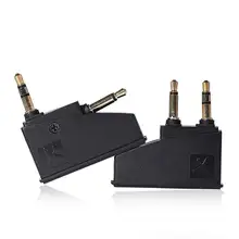 2 Pack Generic Airline Airplane Flight Headphone Adapter Converter for Bose QC2 QC3 QC15 QC20 QC25 AE2 Headphones